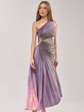 akira beaded maxi dress | Dresses | Akira Pink Orange Silk Satin Colors:Blue 785 Navy Baby Dresses | xupcost050825 Women's dresses Model is 5’9” and